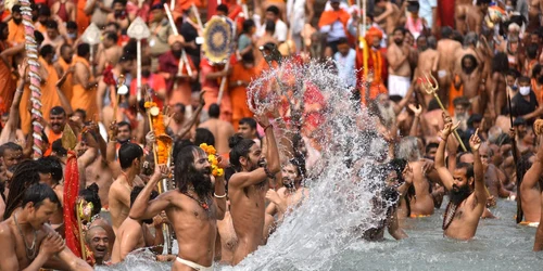 Festivalul Kumbh Mela India FOTO EPA-EFE