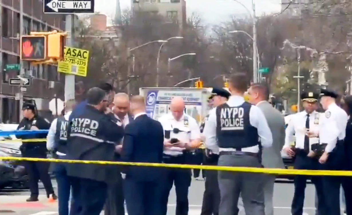 Poliția din New York derulează o ancgetă FOTO: captură video