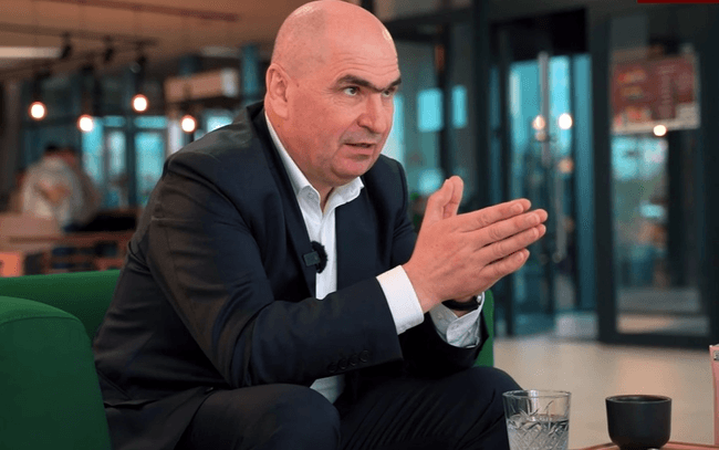 Ilie Bolojan, președintelee interimar al României FOTO: Captură video Bihoreanul