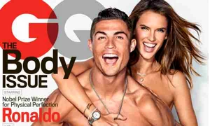 Ronaldo și Ambrosio fac furori în numărul de februarie al revistei GQ jpeg