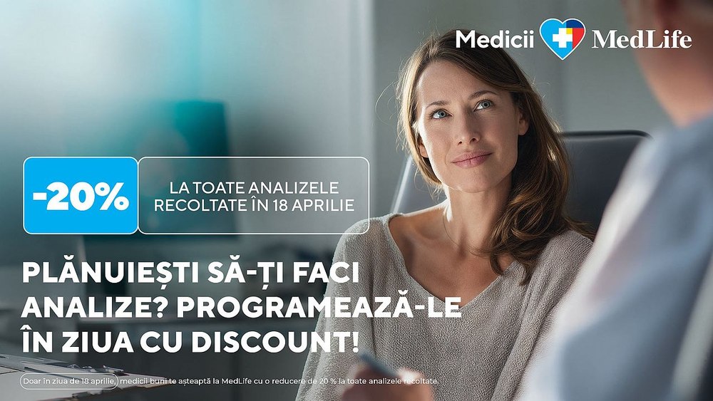 Ai grijă de sănătatea ta și profită de promoțiile MedLife de Paște