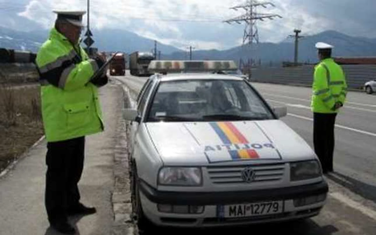Femeia a fost depistată de poliţişti pe raza oraşului Făgăraş Foto: arhivă