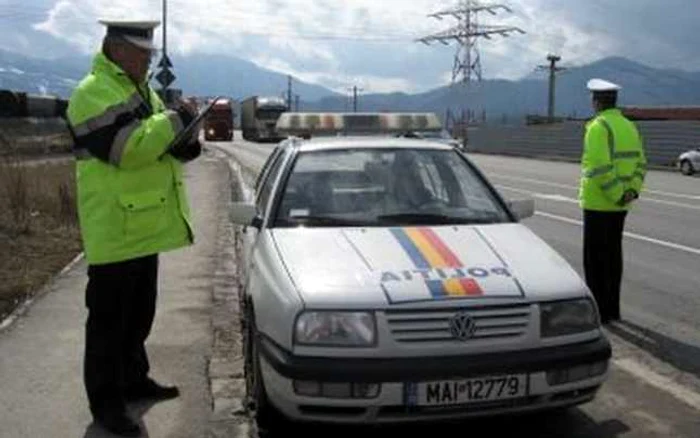 Femeia a fost depistată de poliţişti pe raza oraşului Făgăraş Foto: arhivă