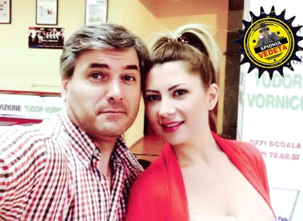 Mircea Radu, alături de frumoasa lui soţie, RalucaFoto Click!