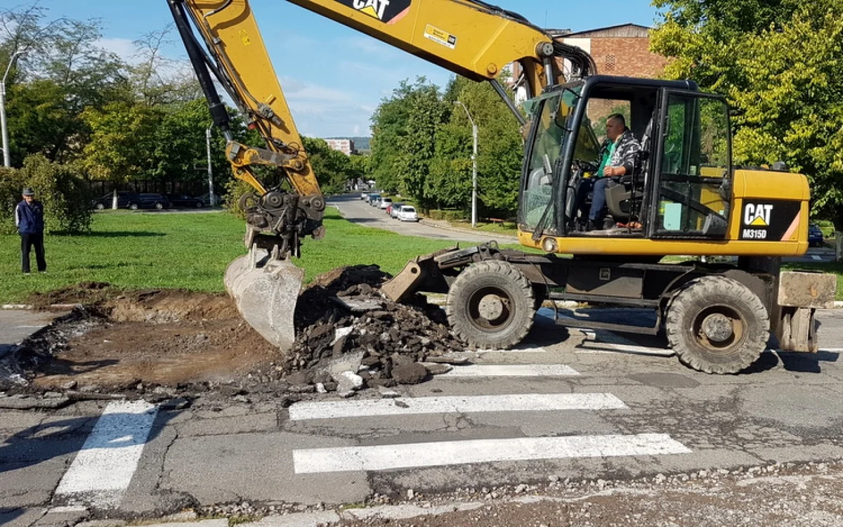strada muresului modernizare foto primaria hunedoara