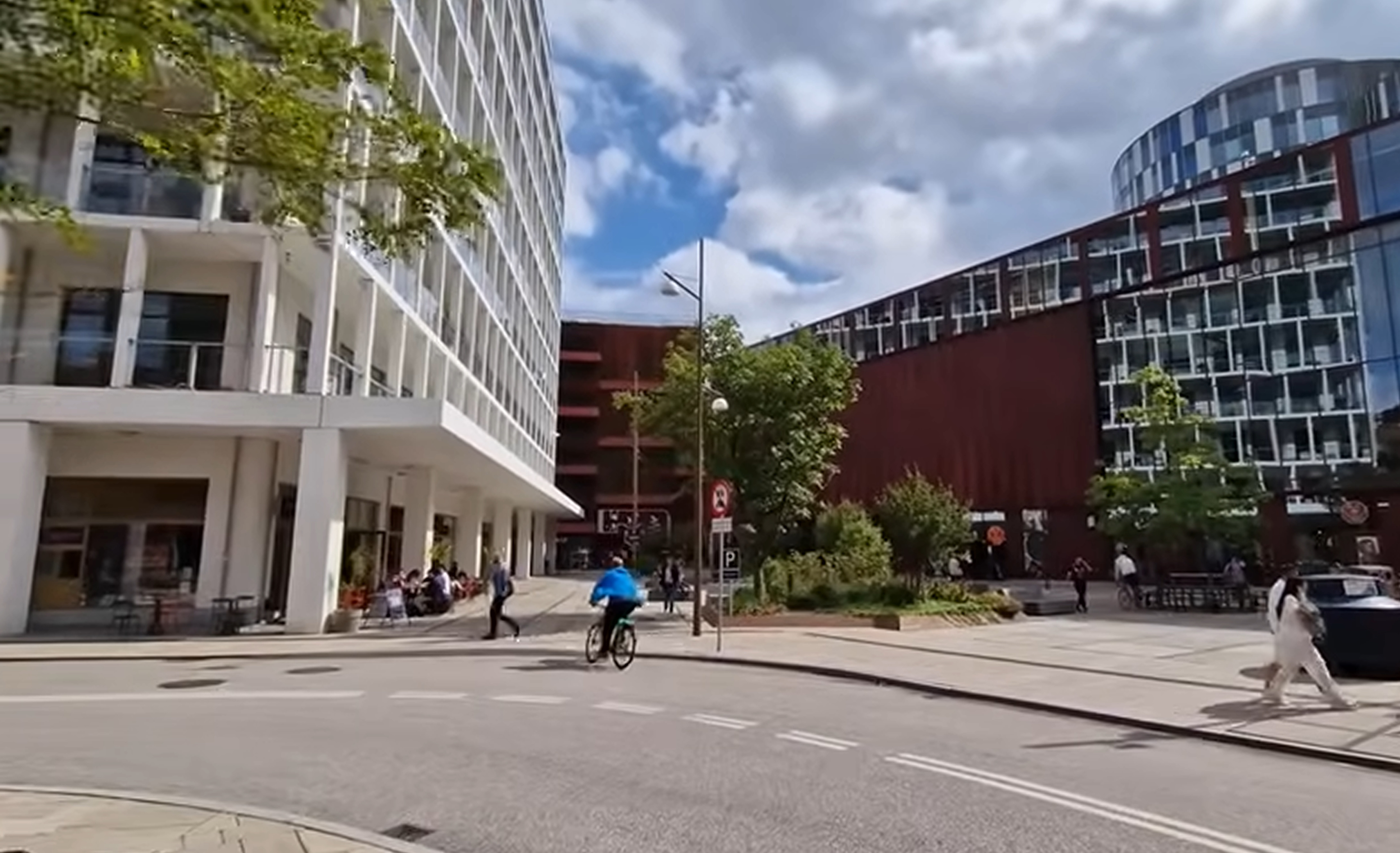 „Orașul de cinci minute” Nordhavn din Danemarca. Sursă foto: captură video Youtube