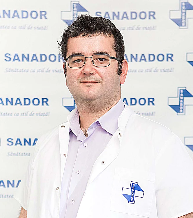Dr. Silviu Bănăţeanu,  medic specialist Medicină  Generală şi Medicină de Familie, Gastroenterologie - Sanador