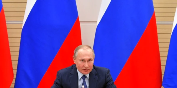 Vladimir Putin la întâlnirea cu Grupul său de lucru pentru revizuirea constitutiei 13 februarie 2020 FOTO EPA-EFE