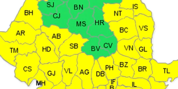 Meteorologii anunţă cod galben de caniculă pentru următoarele trei zile. Maximele vor depăşi 38 de grade