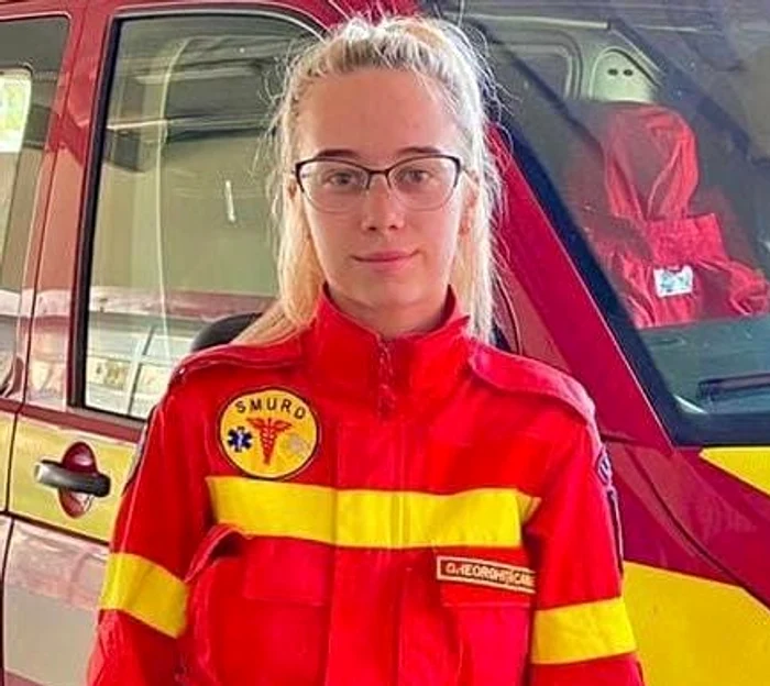 Tanara elevă a salvat un om în timpul liberFOTO Facebook/MAI