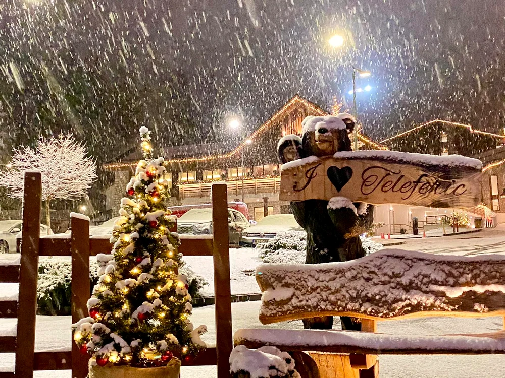 A nins în Poiana Brașov FOTO Visit Poiana Brașov