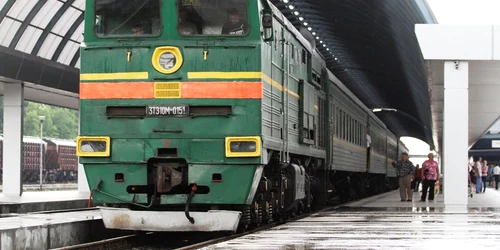 Trenurile moldoveneşti vor mai circula încă mult timp pe şine ruseşti FOTO: EDUARD BÂZGU