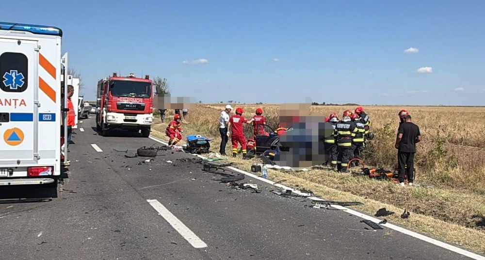 Accident mortal în județul Dolj după ce un șofer a intrat pe contrasens