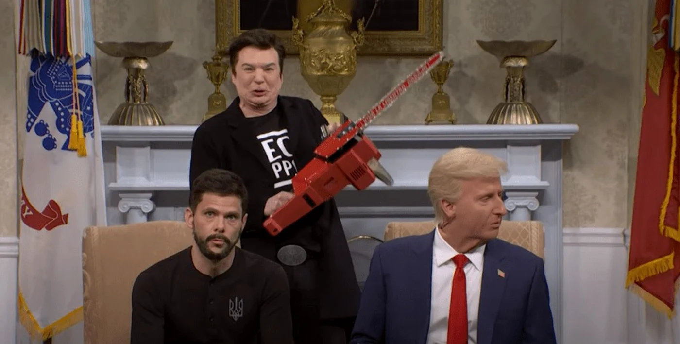 Parodie în urma întâlnirii Trump-Zelenski FOTO: Captura video