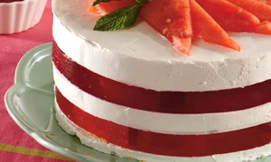 Tort cu jeleu de pepene verde jpeg