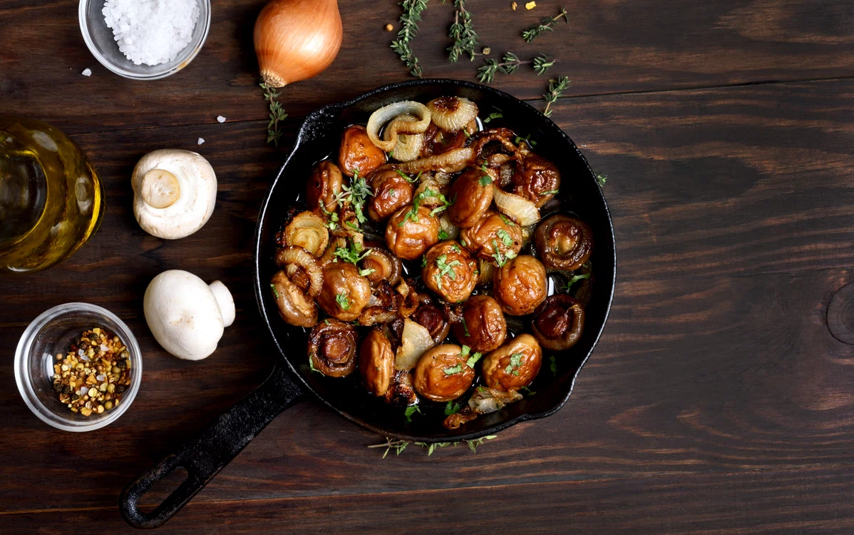 Salata de ciuperci, un preparat gustos FOTO Shutterstock