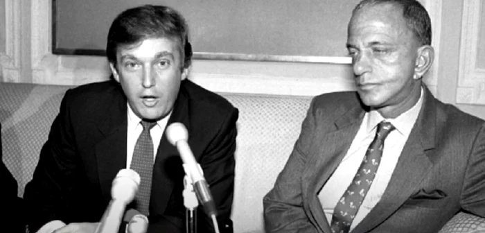 Donald Trump și Roy Cohn 