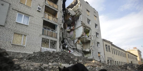 Razboi Rusia Ucraina satul Zaytseve din regiunea Donetk distrugeri soldati ucrainieni 29  30 mai 2022 FOTO EPA-EFE