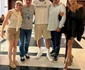 Actorul Florian Munteanu s-a întâlnit cu Gică Hagi și fiica lui, Kira, la hotelul acestora din stațiunea Mamaia. 