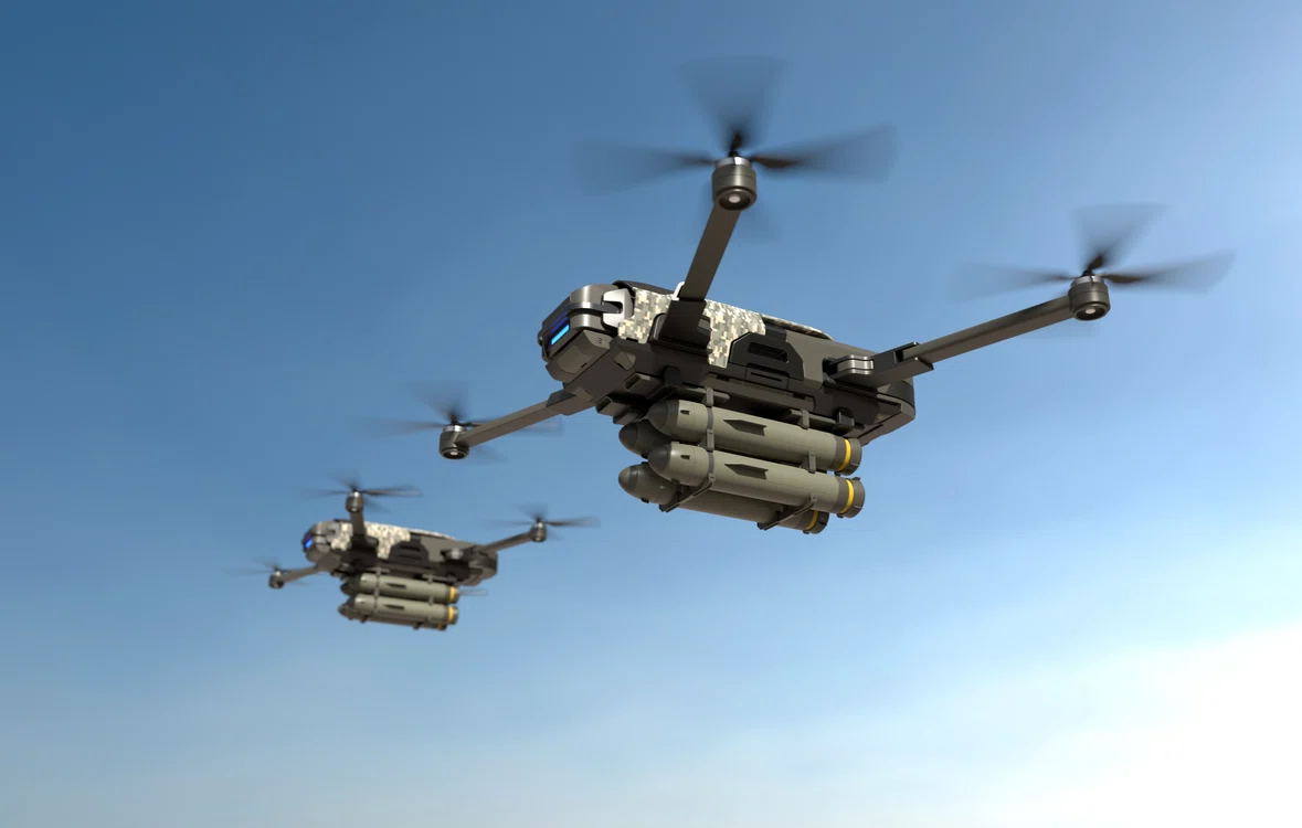 Presupuse drone rusești au survolat deasupra JRC FOTO: Shutterstock