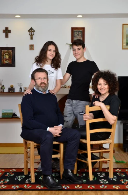 Adriana și Adrian Titieni au doi copii. foto: arhiva personala