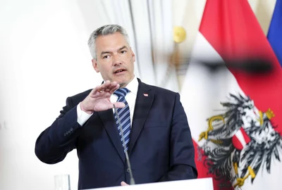 Cancelarul austriac Karl Nehammer FOTO Profimedia jpg