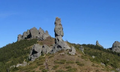 Haitatul natural "12 Apostoli" din Munţii Călimani