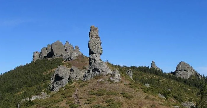 Haitatul natural "12 Apostoli" din Munţii Călimani