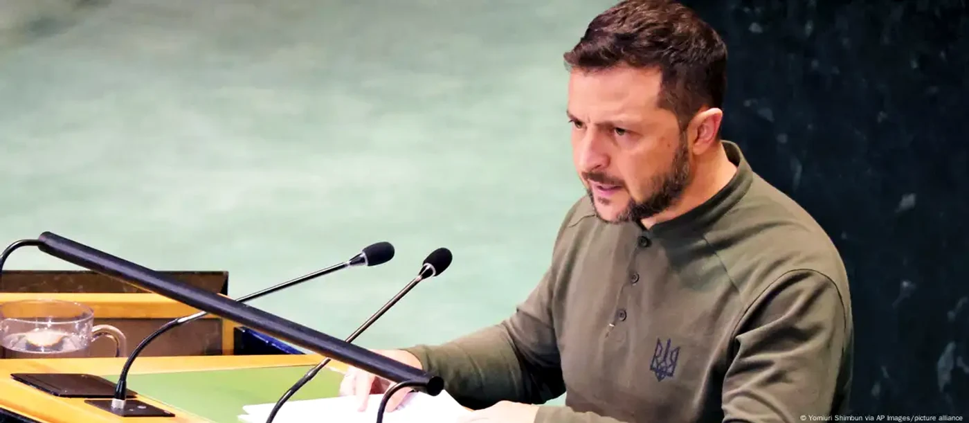Președintele ucrainean Zelenski s-a adresat summitului viitorului la Adunarea Generală a ONU