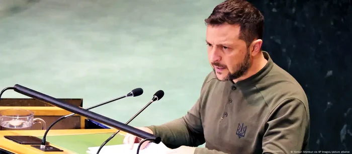 Președintele ucrainean Zelenski s-a adresat summitului viitorului la Adunarea Generală a ONU
