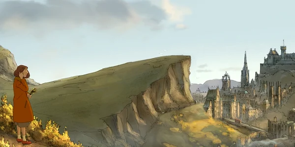 Secvență din filmul de animație „Iluzionistul“ (2010)