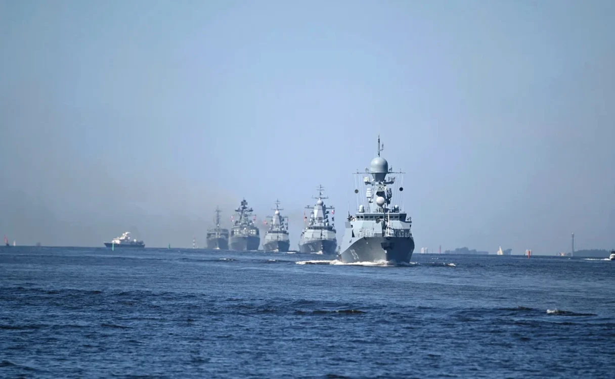 Nave rusești în apele Regatului Unit FOTO: Adevărul (arhivă)