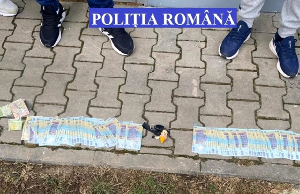 Banii sustraşi de la un octogenar, din Vâlcea, sub pretextul că sunt falşi ,de nişte clujeni care s-au dat drept poliţişti cu o insignă de jucărie; Foto: Adevărul