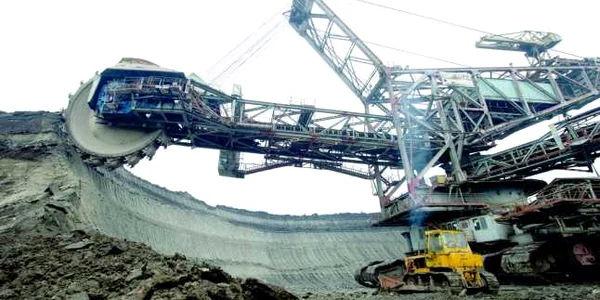 complexul energetic oltenia cariera lignit minerit energie carbune foto mediafax