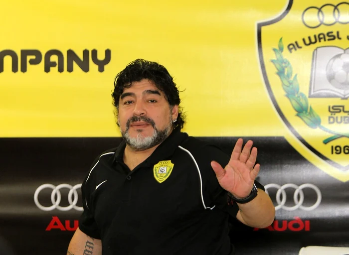 Diego Maradona e socotit a fi printre cei mai valoroși fotbaliști din istorie (Foto: EPAImages)