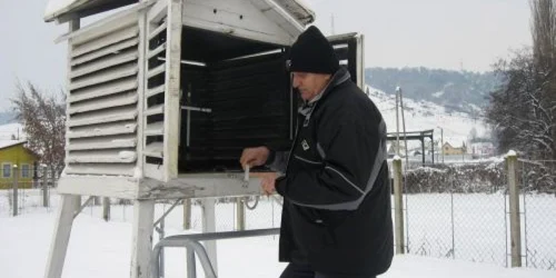 La statia meteo din Piatra Neamt s-au înregistrat minus 13 grade 