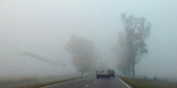 Vizibilitatea a scăzut considerabil  foto Botoşani