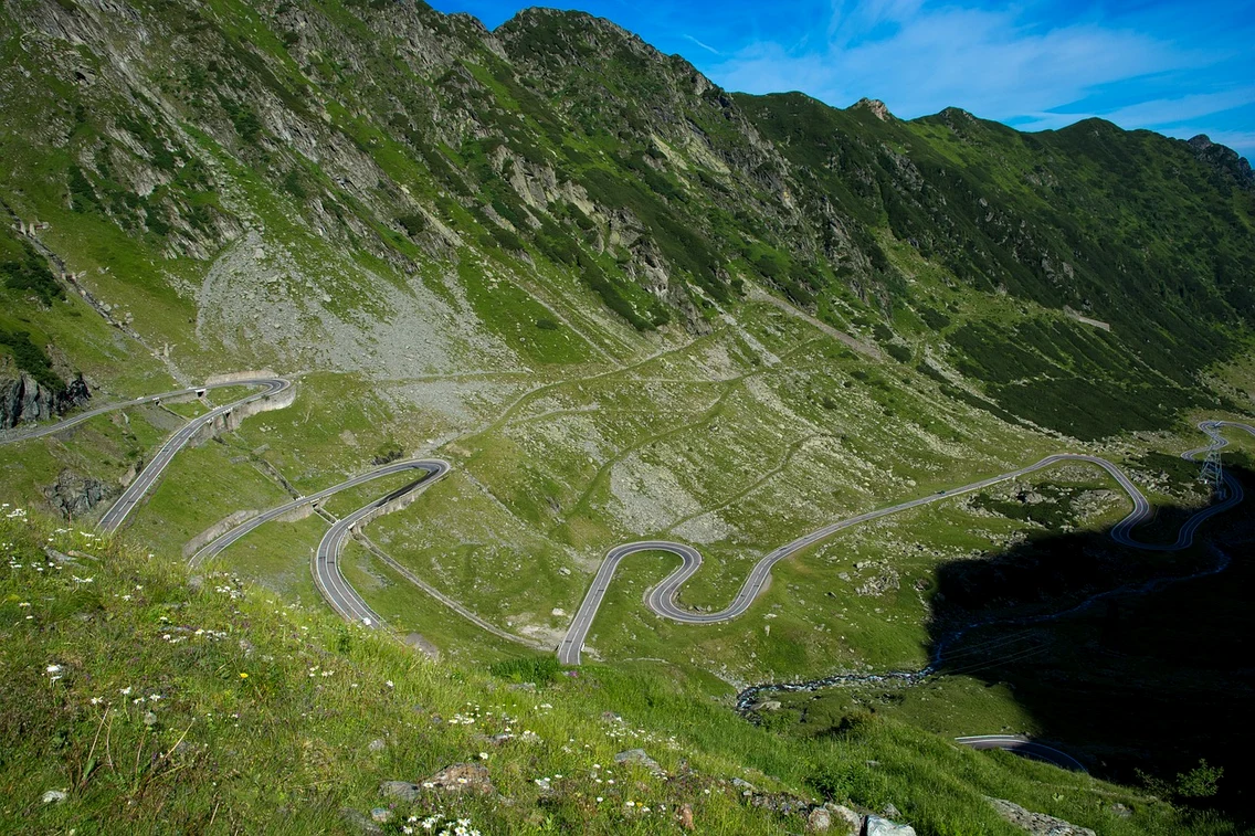 Imagine panoramică de pe Transfăgărășan FOTO Pixabay
