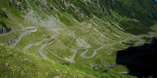 Imagine panoramică de pe Transfăgărășan FOTO Pixabay