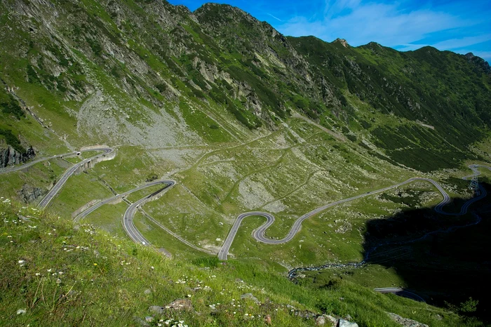 Imagine panoramică de pe Transfăgărășan FOTO Pixabay