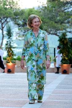Regina Sofia a Spaniei în Mallorca. FOTO: Getty Images