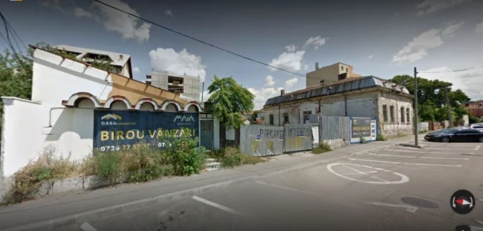 Zona în care firma solicitantă dezvoltă un proiect imobiliar. Sursă Google Maps Street View