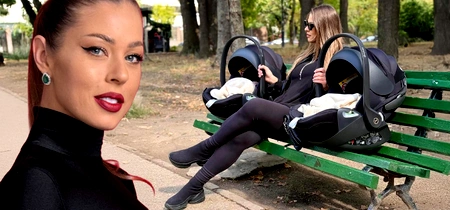 Roxana Nemeș este o mămică dedicată