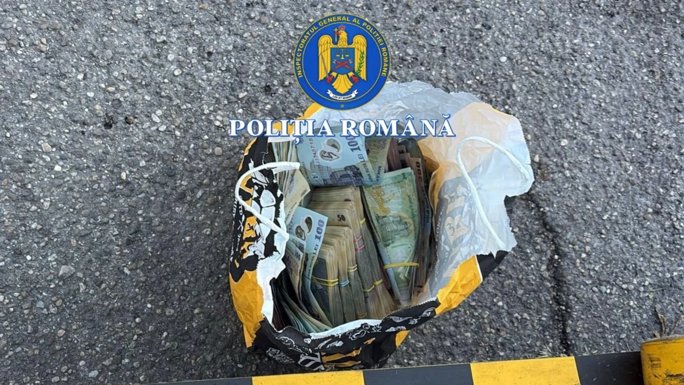 Jaf la o sală de jocuri din Slatina. Un bărbat a furat 70.000 lei, după ce a amenințat o angajată cu un cuțit