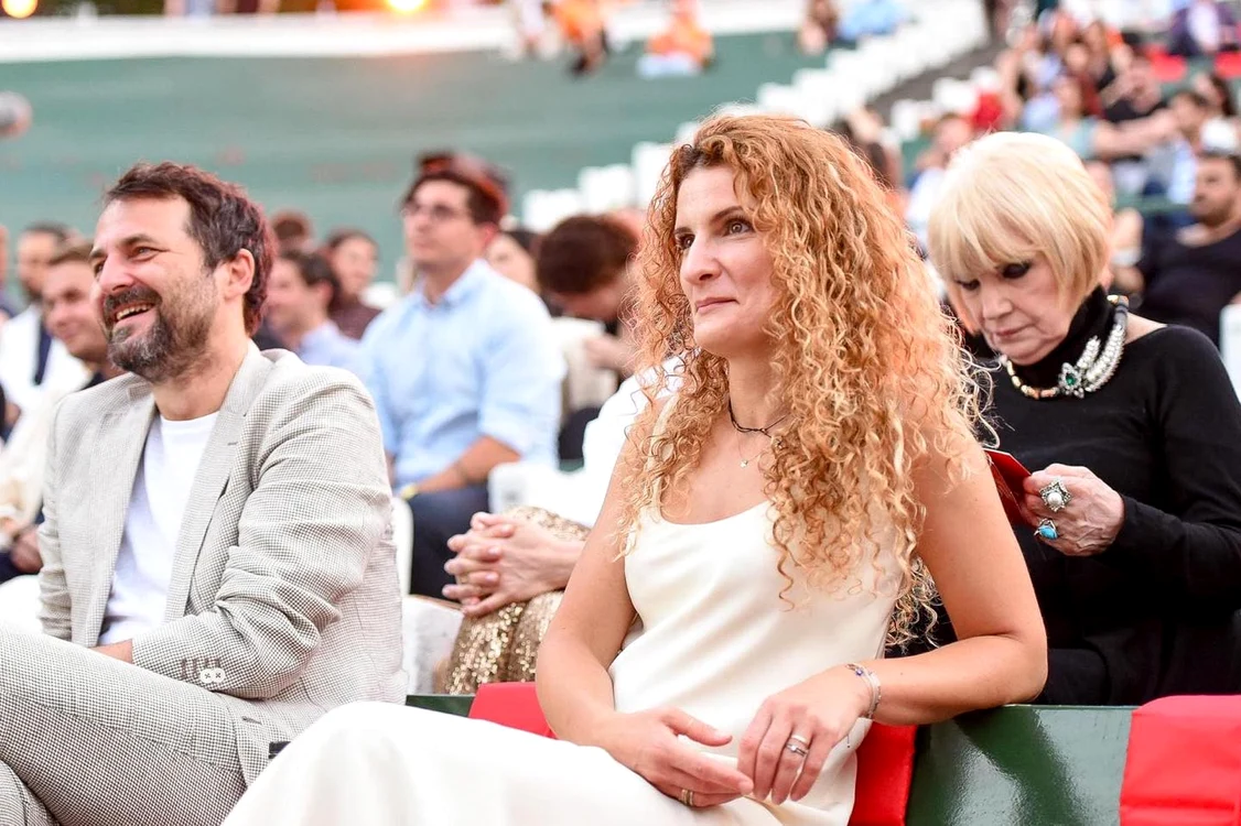 Andrei Aradits, alături de fosta soţie, Andreea, la un eveniment public / foto: arhiva personală 