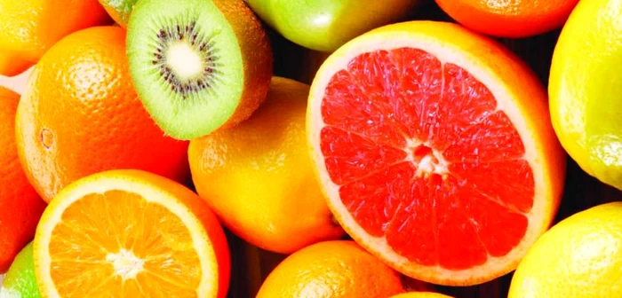 Citricele sunt o sursă bogată de potasiu şi vitamina C