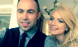 Camelia Căpitanu și EL Radu s au cunoscut la filmările clipului „Lunatica mea” jpeg