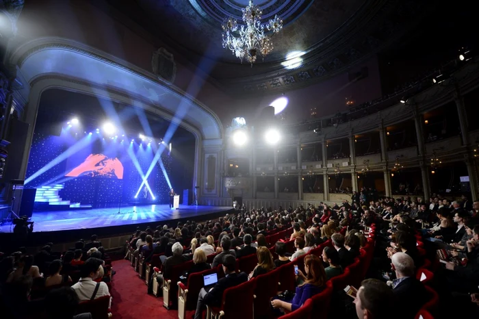 Gala Premiilor Gopo se desfăşoară într-un decor fastuos      FOTO: Mediafax