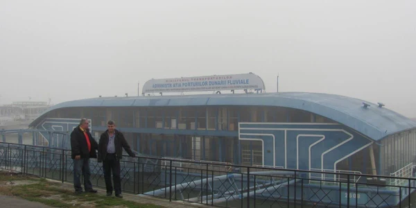 "Pontonul albastru" va prăsi Giurgiu 