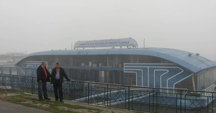 "Pontonul albastru" va prăsi Giurgiu